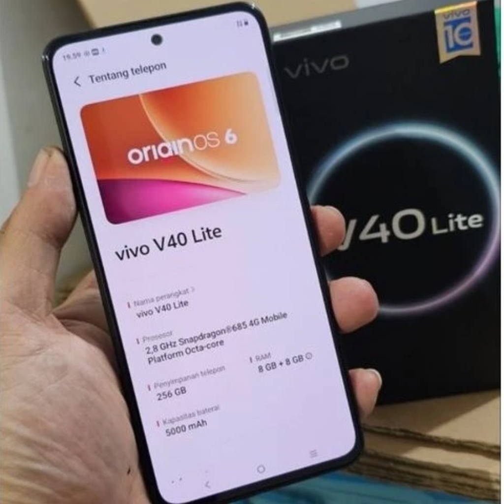 Vivo V40 Lite 4G Fullset — gambar 3